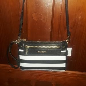 Convertible Liz Claiborne stripped purse